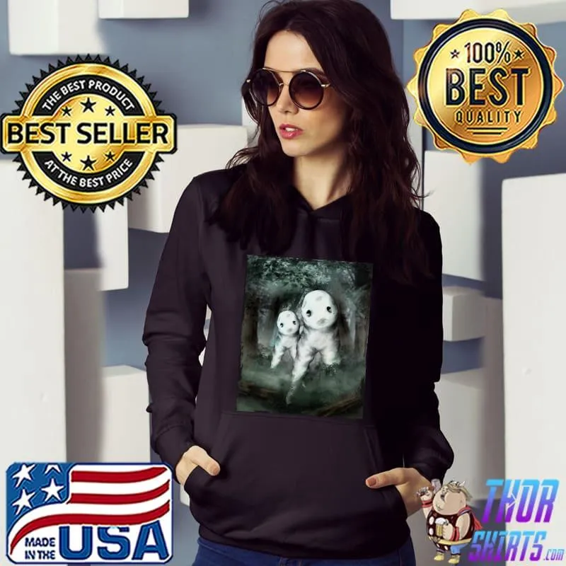 Fresno Nightcrawler Original Cryptid Watercolor Art T Hoodie