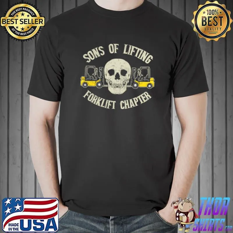Fun Forklift operator, Forklift driver, Forklift Chapter T-shirt