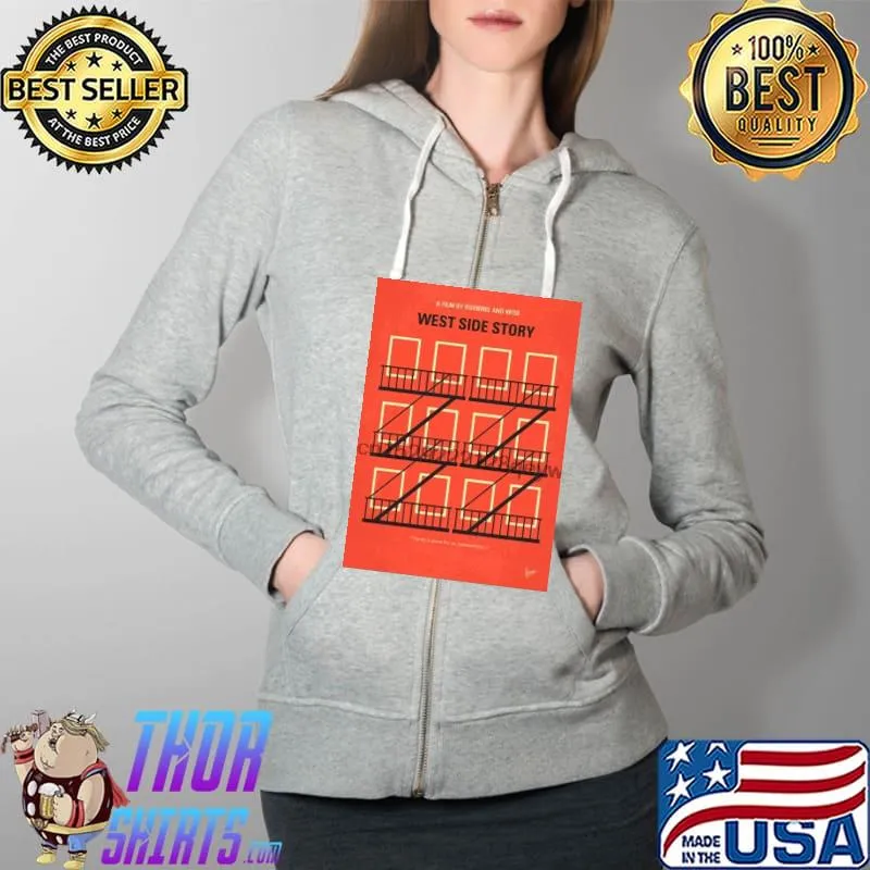 Funny A Film By West Side Story Minimalist Shirt Full Zip Hooded