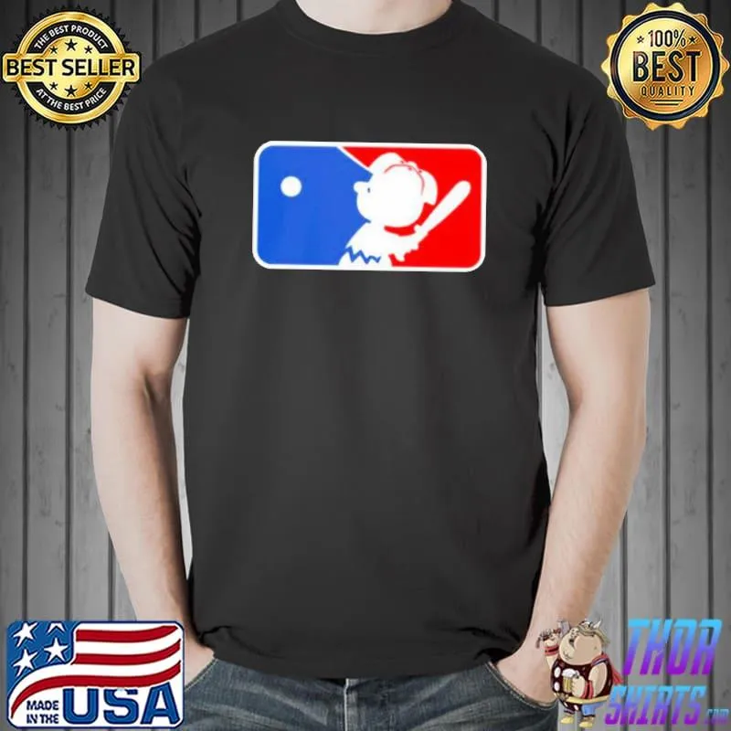 Funny Charlie brown major league baseball mlb shirt