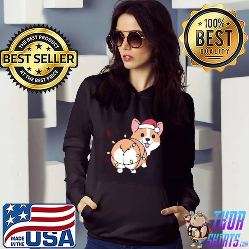 Funny Christmas Corgi Shirt