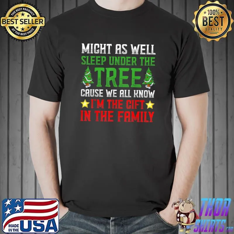 Funny Christmas Tee Shirts Kids Christmas Pajamas Girls Boys T-Shirt Unisex