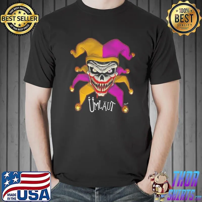 Funny Clown Horror Umlaut From Carn Evil Shirt Unisex