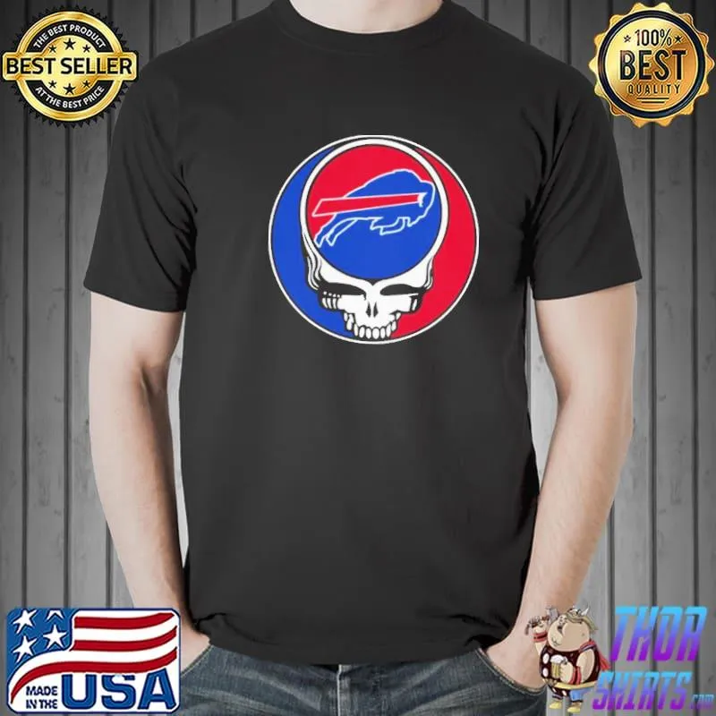 Funny Cute Grateful Dead Buffalo Bills Shirt