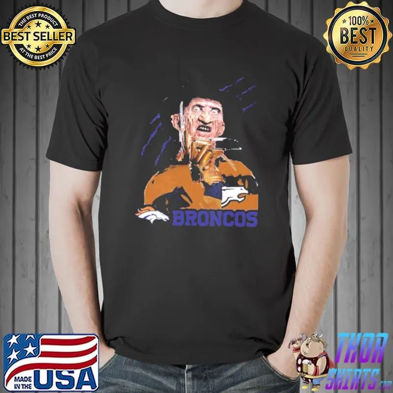Funny Freddy Denver Broncos Unisex T-Shirt Unisex
