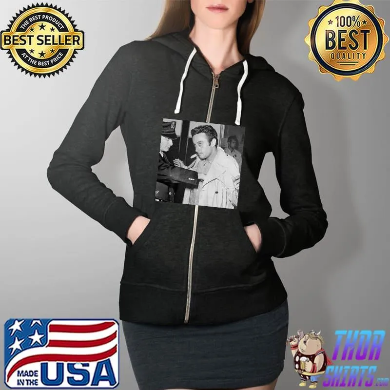 Funny Lenny Bruce Arrest Retro Shirt Full Zip Hooded