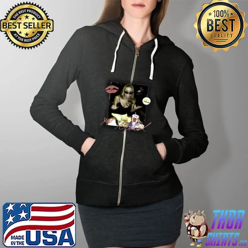 Funny Mariah Carey Mcdonalds Unisex T-Shirt Full Zip Hooded