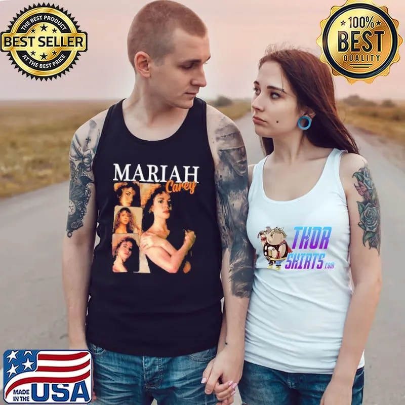 Funny Mariah Carey Vintage 90s Shirt Tank Top