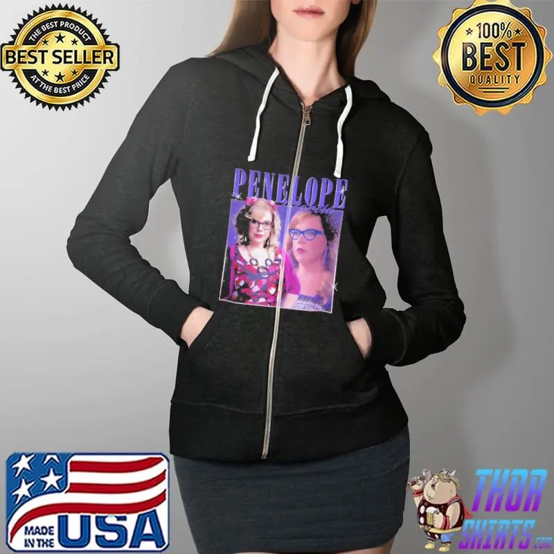 Funny Vintage Penelope Garcia Criminal Minds TV Series Homage Unisex Sweat Full Zip Hooded