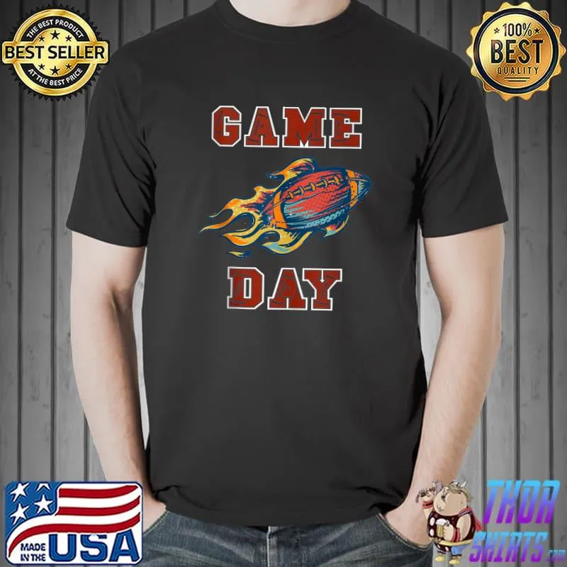 Game Day American Football American Game Team Sports T- Unisex