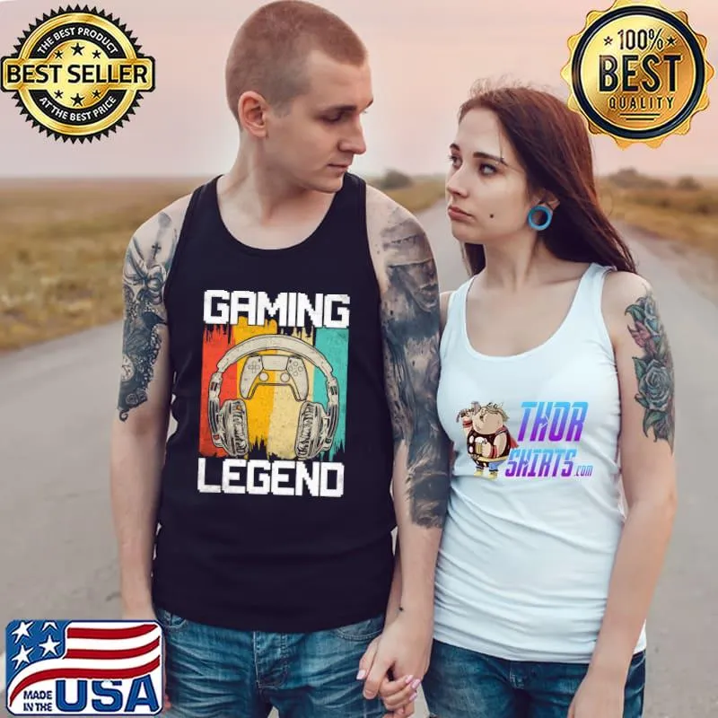 Gaming Legend PC Gamer Video Games T-Shirt Tank Top