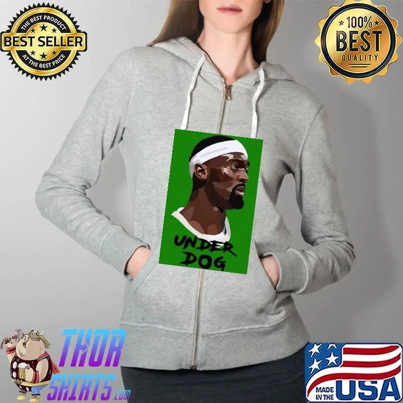 Giannis Antetokounmpo Under Dog Shirt Full Zip Hooded