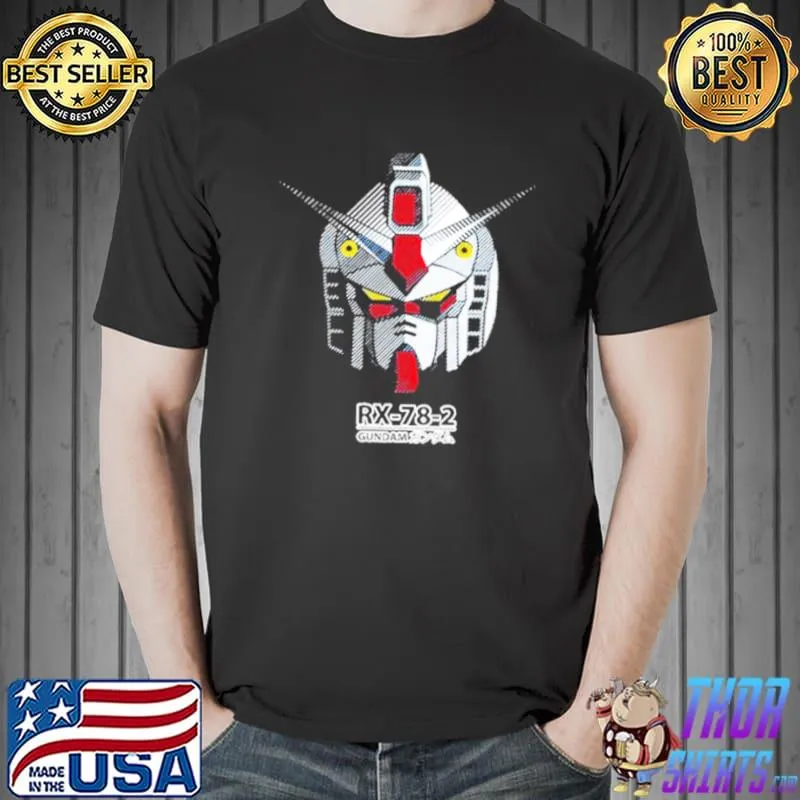 Gundam Rx 78 Head shirt