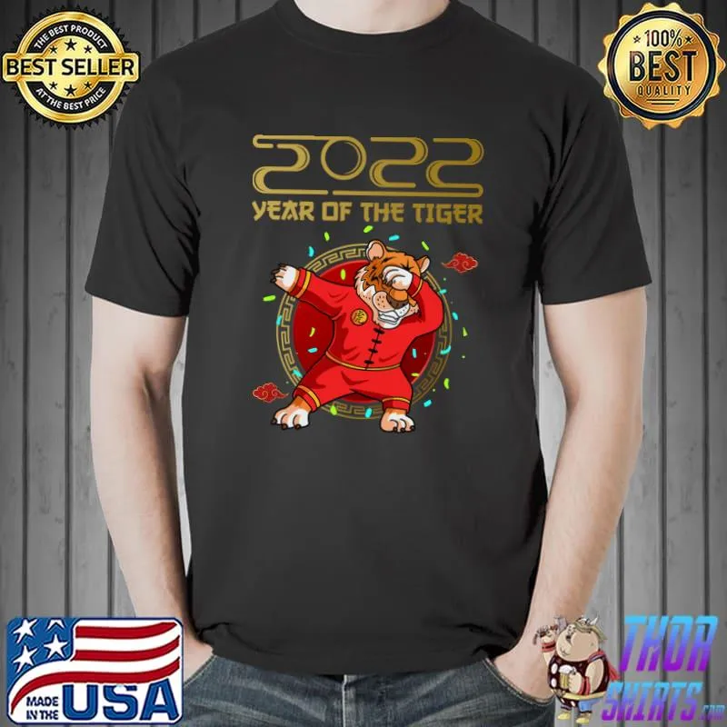 Happy Chinese New Year 2022 Year of the Tiger T-shirt