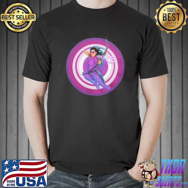 Hawkeye Kate Bishop Vintage Shirt Unisex