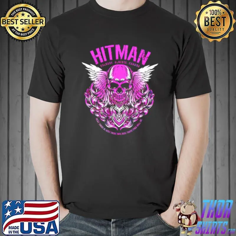 Hitman winged skull shirt
