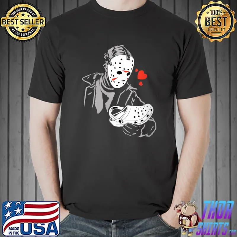 Horror Halloween Love Story Funny Scary Valentines T-shirt