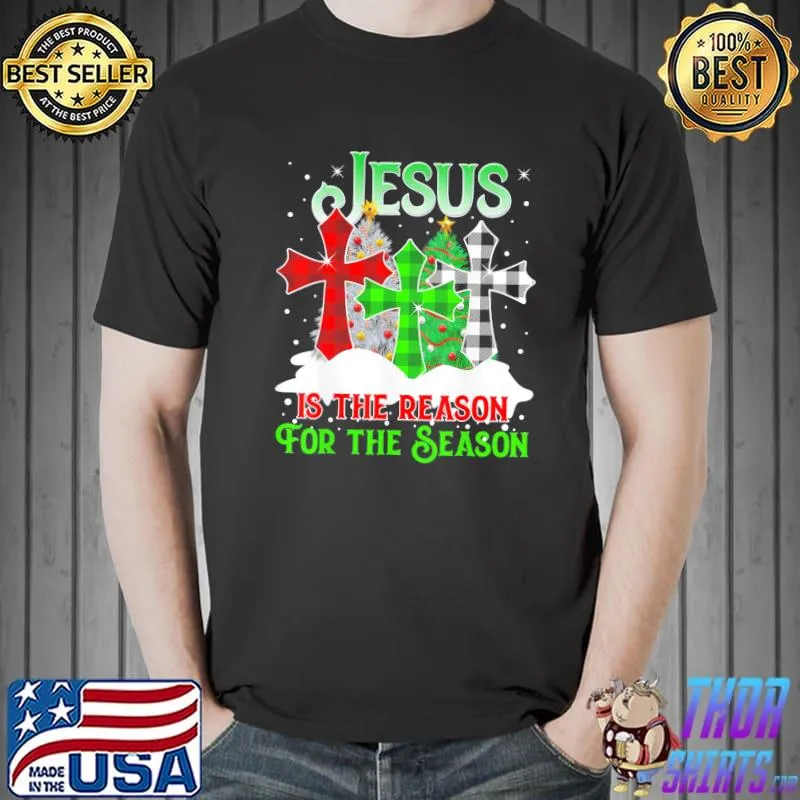 Jesus Is the Reason for the Season Holiday Christmas Pyjama T-Shirt