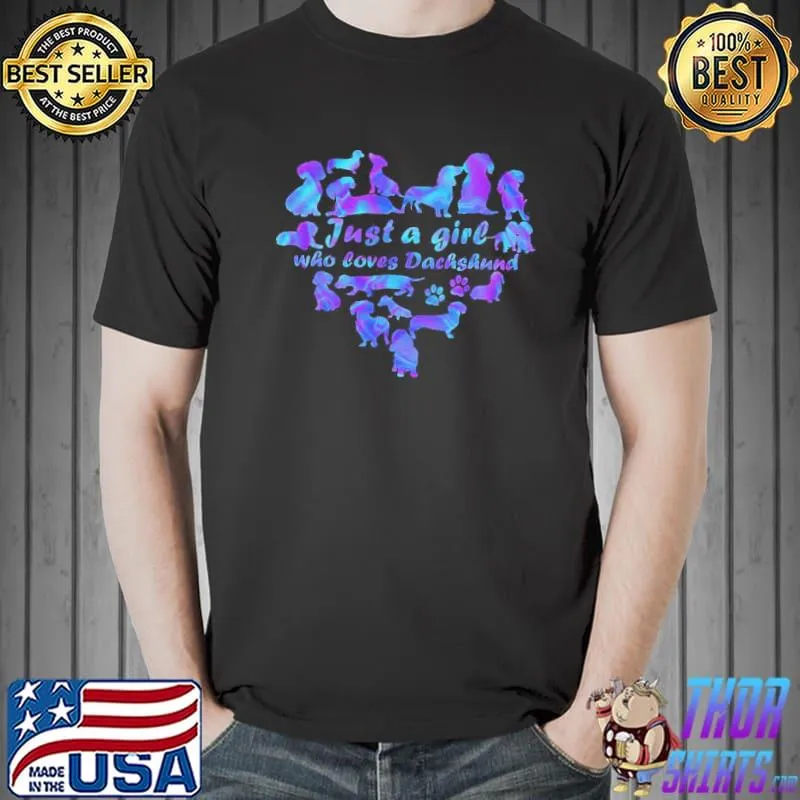 Just A Girl Who Loves Shirt Unisex