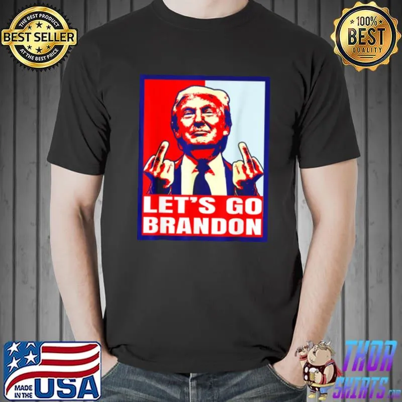 Let’s Go Brandon FJB Conservative US Flag Impeach 46 Shirt Unisex