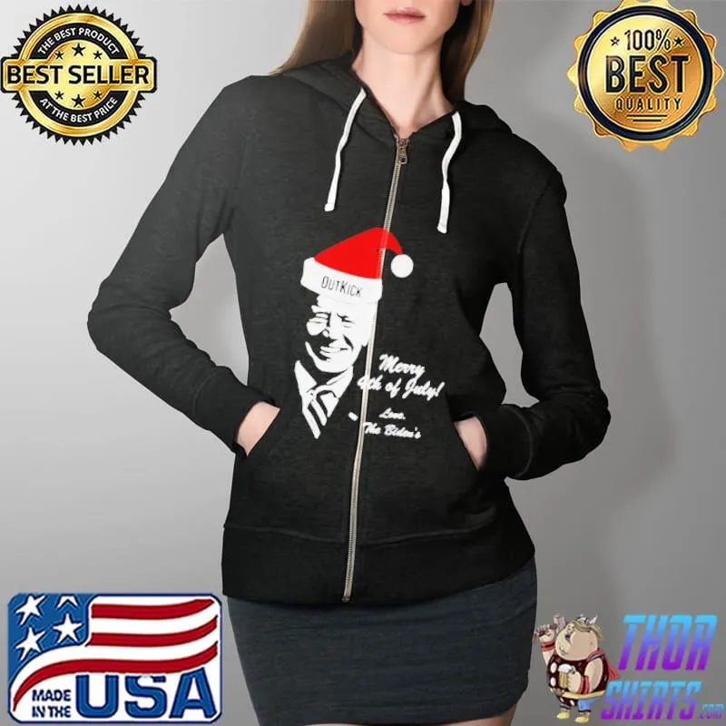 Merry 4th of july love the Biden Full Zip Hooded