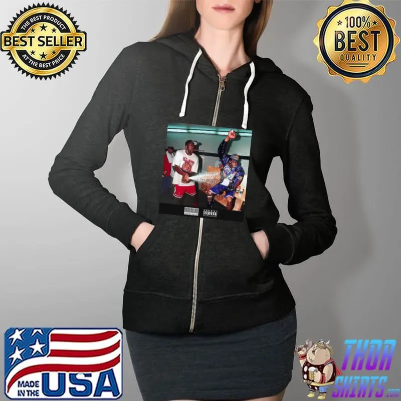 Michael Jordan Vintage Inspired Unisex Sweat Full Zip Hooded