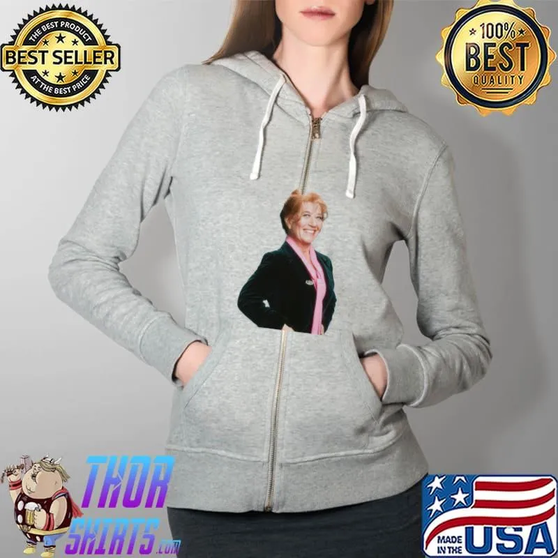 Mrs Garrett Vintage Shirt Full Zip Hooded