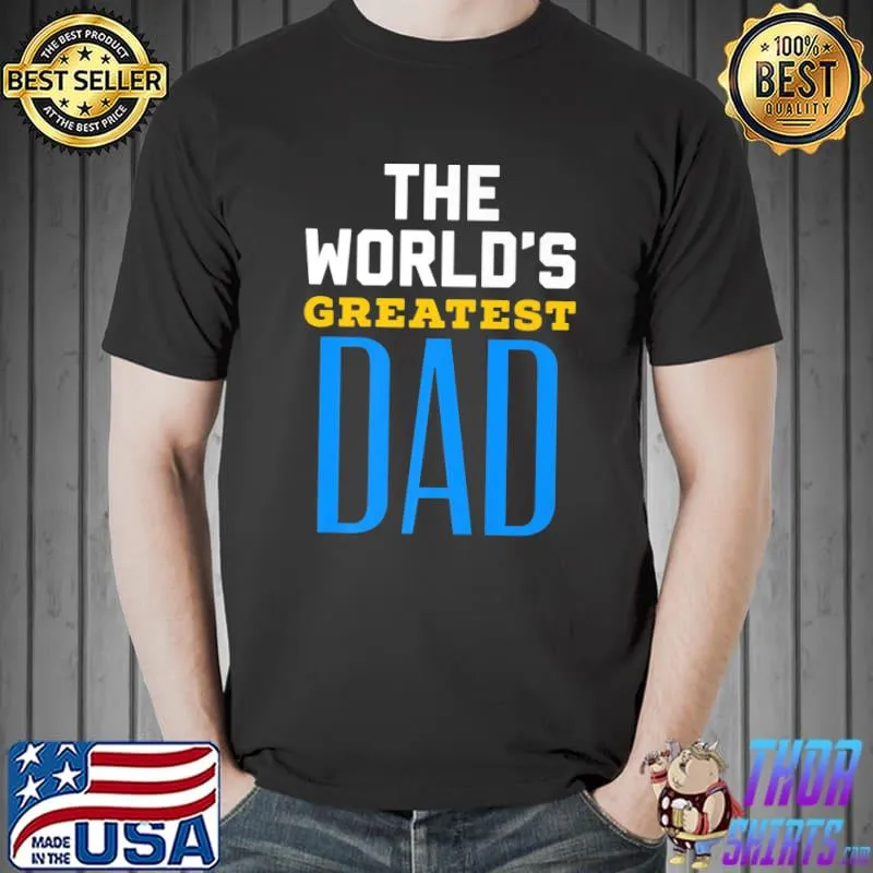 Nice A nice Father's Day Gift. World's Great Dad! Premium T-Shirt