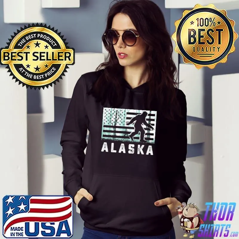 Nice Alaska Bigfoot Hunter Shirt.