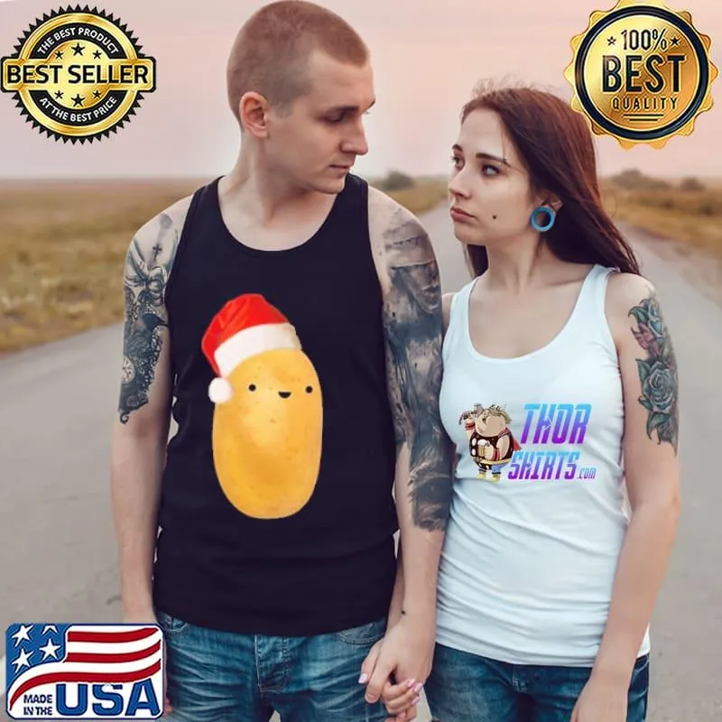 Nice Christmas Potato Shirt Tank Top