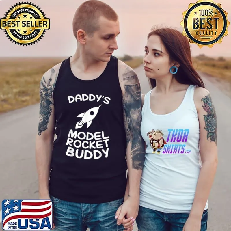 Nice Daddy's Model Rocket Buddy - Kids Rocketry T-Shirt Tank Top