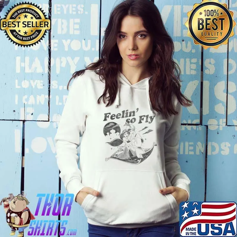 Nice Disney Aladdin Jasmine & Aladdin Feelin' So Fly T-shirt