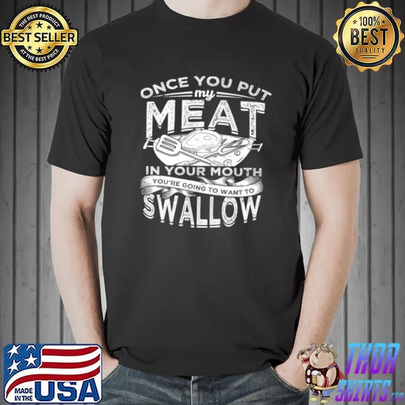 Nice Grilling Smoking Barbecue Meat Smoker Grill Smoke BBQ Shirt Unisex