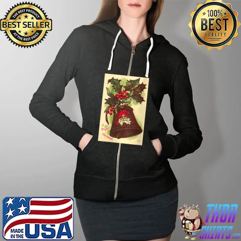Nice Retro vintage christmas before christmas gifts santa claus T-Shirt Full Zip Hooded
