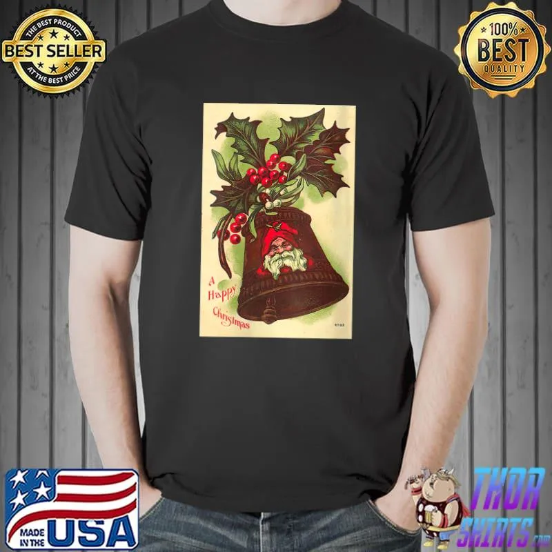 Nice Retro vintage christmas before christmas gifts santa claus T-Shirt Unisex