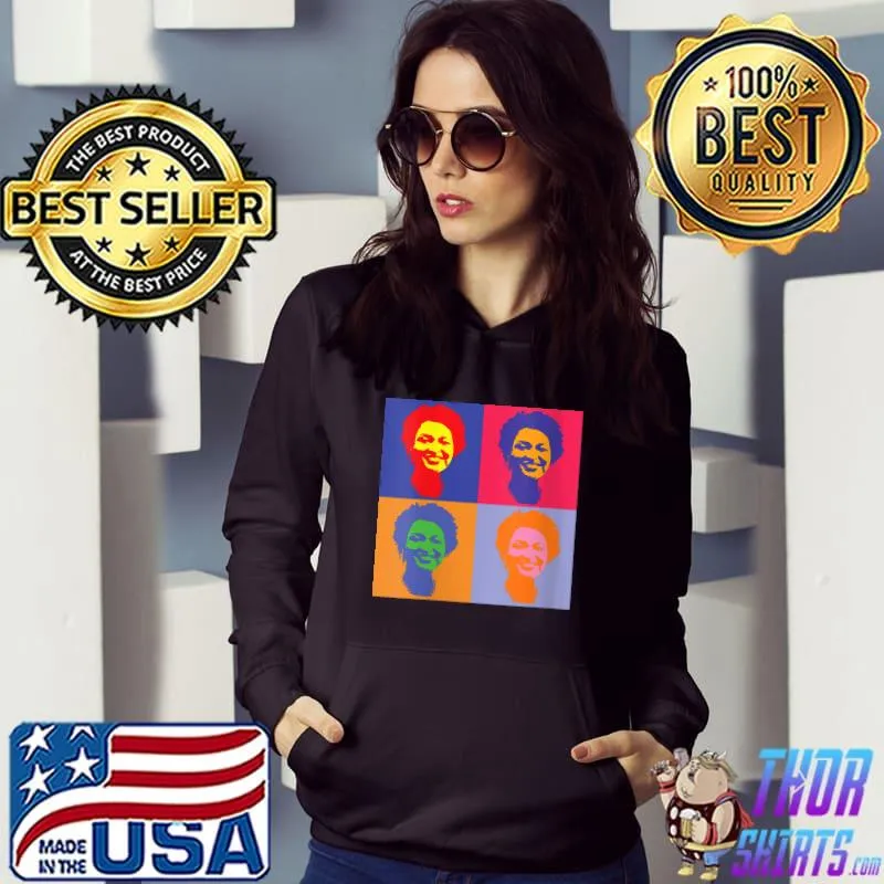 Nice Stacey Abrams Progressive Georgia Portrait Pop Art T-Shirt Hoodie