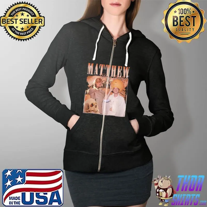 Nice Vintage Matthew Gray Gubler Halloween Homage Unisex T-Shirt Full Zip Hooded