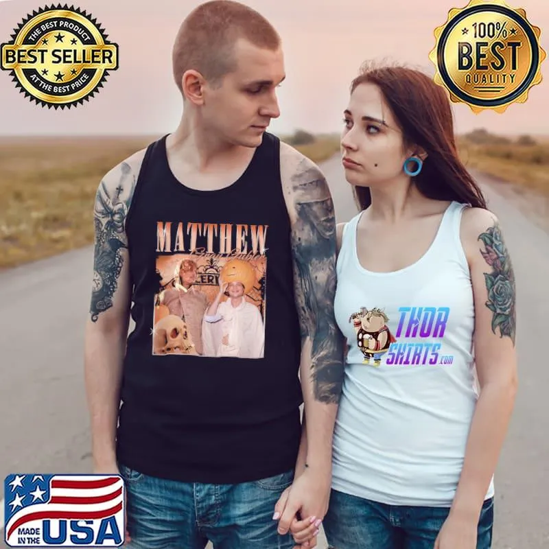 Nice Vintage Matthew Gray Gubler Halloween Homage Unisex T-Shirt Tank Top