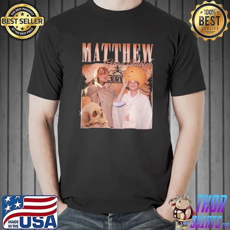 Nice Vintage Matthew Gray Gubler Halloween Homage Unisex T-Shirt Unisex