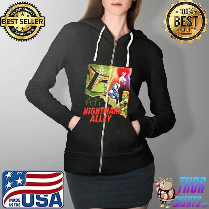 Nightmare Alley Boba Pett Goulding horror movie poster 1947 Full Zip Hooded
