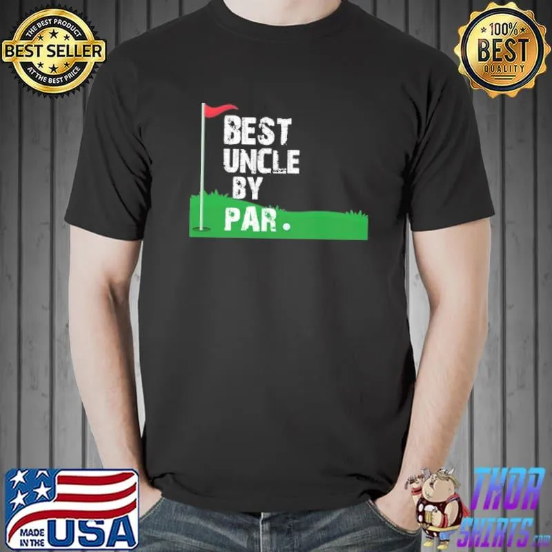Official Best Uncle by Par Golf Shirt