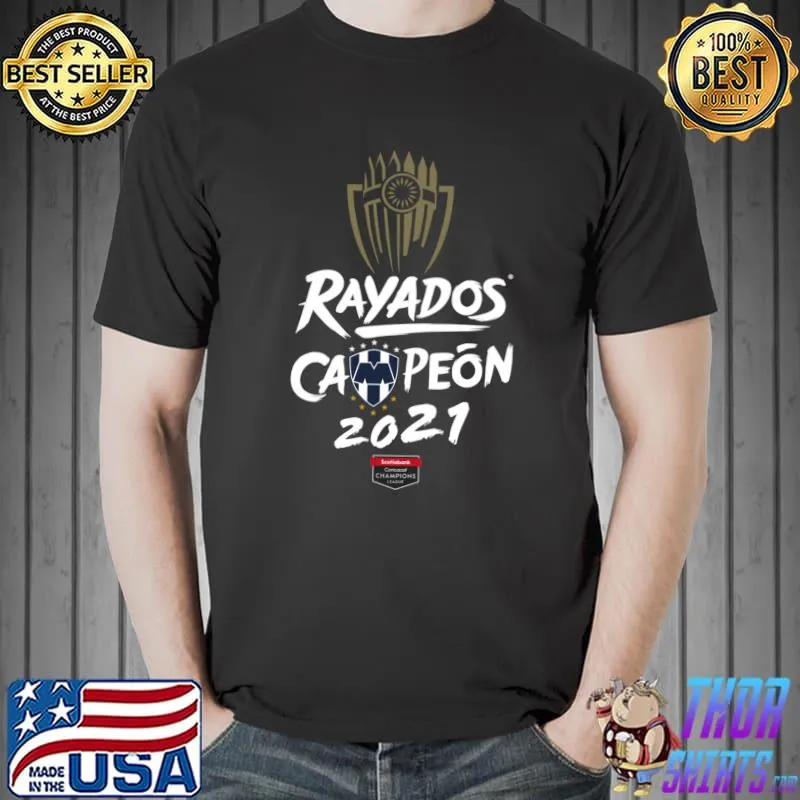 Official Concacaf Champions League - Monterrey T- Unisex