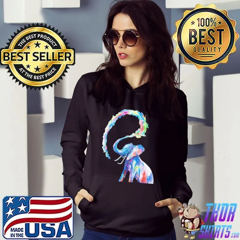 Official Elephant Art Colorful Shirt