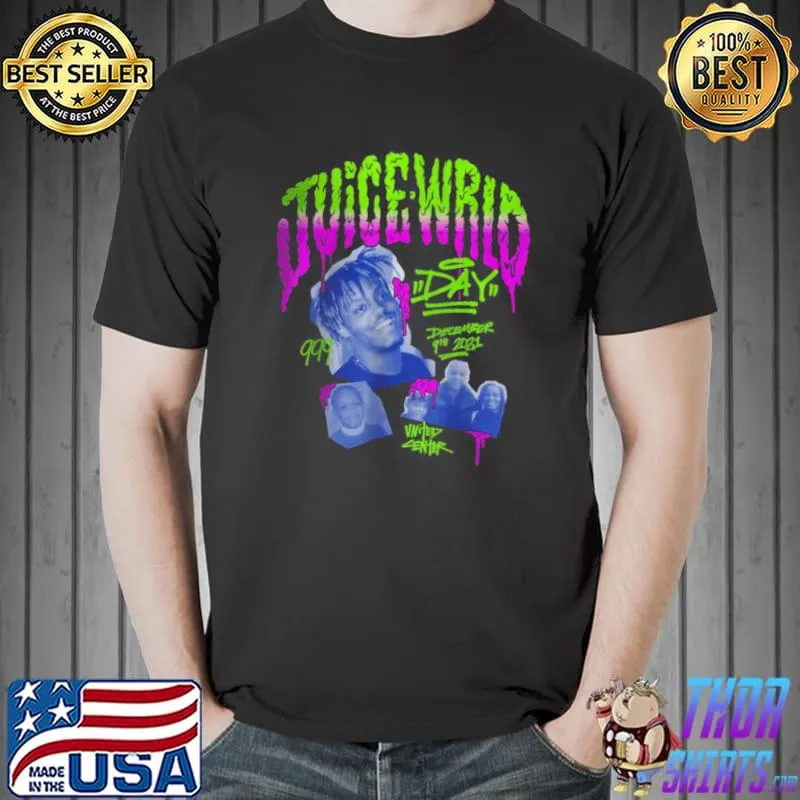 Official Juice WRLD Day Slime Tee T Shirt