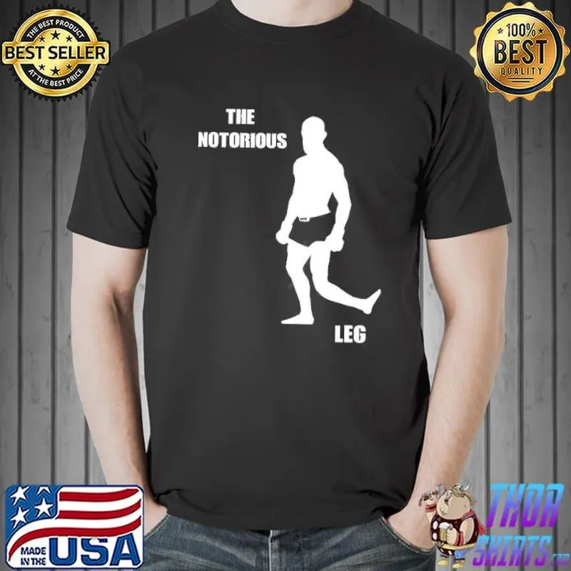 Official Notorious Conor McGregor Broken Leg Shirt