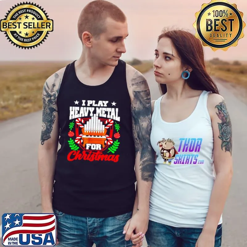 Official Organ I play heavy metal for Christmas Tank Top