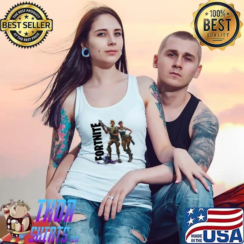 Official Pin On Fortnite Game Shirt Tank Top