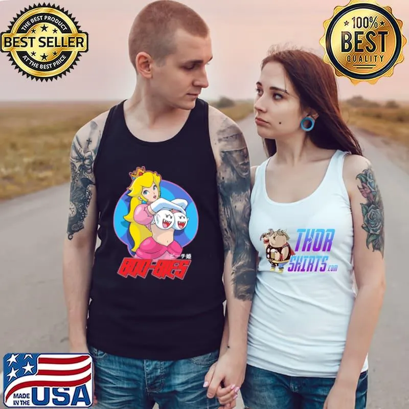 Official Princess Peach Boo Bies Tank Top