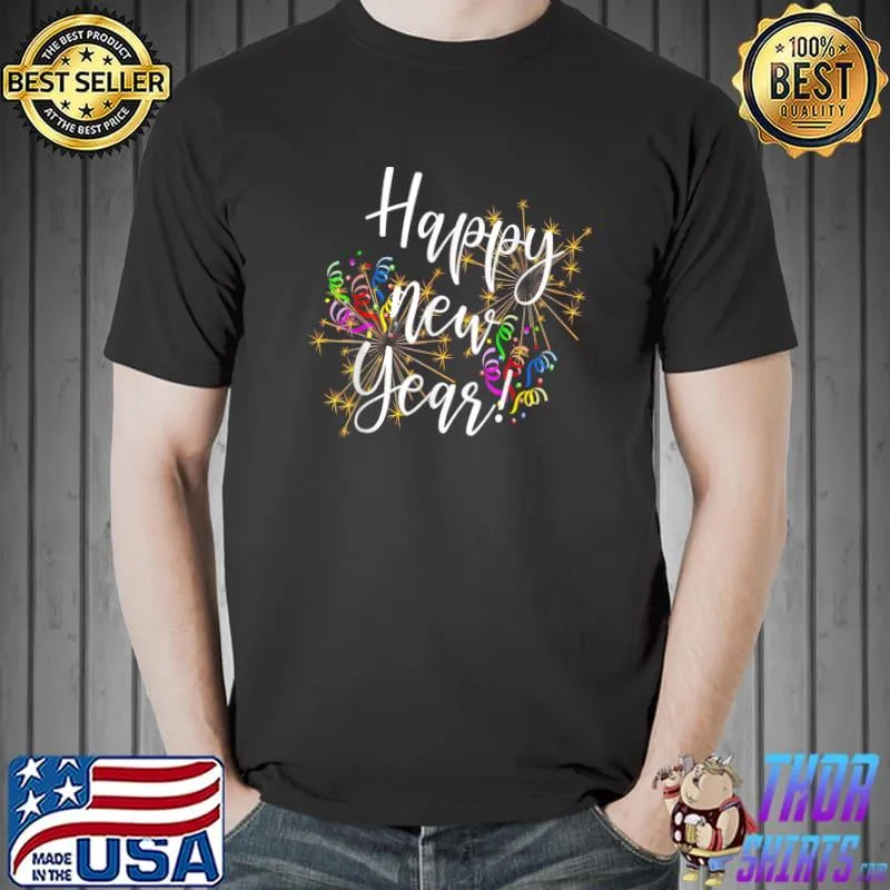 Original 2022 Happy Party New Year Eve Family Matching T-Shirt