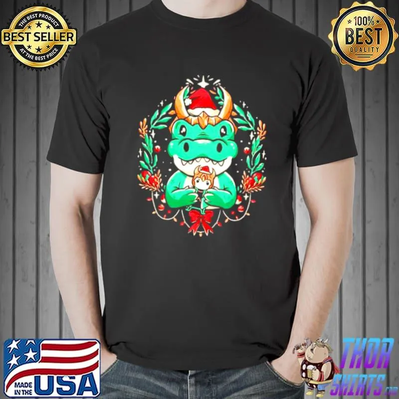 Original alligator Loki hug Loki chibi Christmas shirt